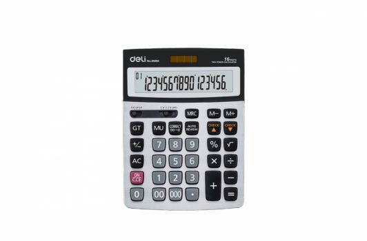 Calculator 16 digit, 20x15cm.