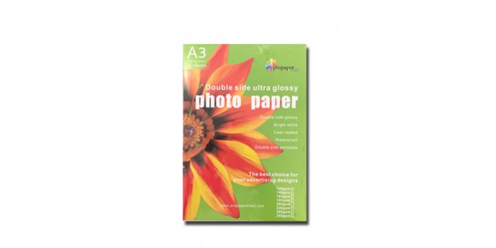 Photo paper 50 sheets, two sided, glossy