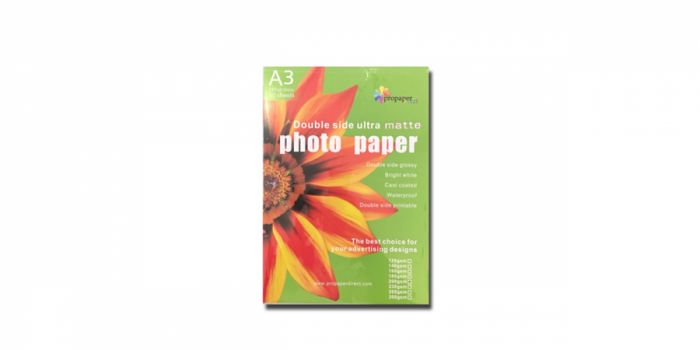 Photo paper 50 sheets, two sided, matte